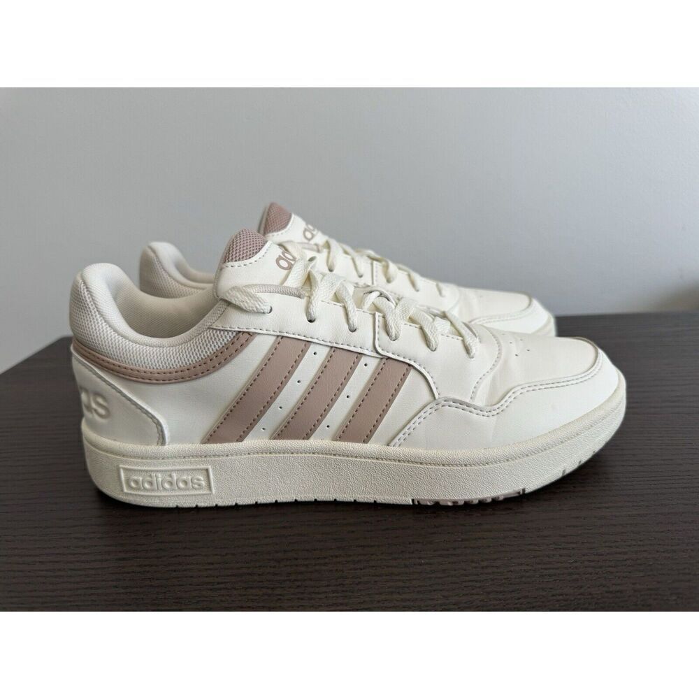 ADIDAS Hoops 3.0 Basketball White HP7965 Shoes‎ Sneakers Trainer Womens 9.5 - Picture 2 of 8